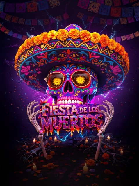 Fiesta De Los Muertos: Night of Remembrance at Roost Rooftscape
